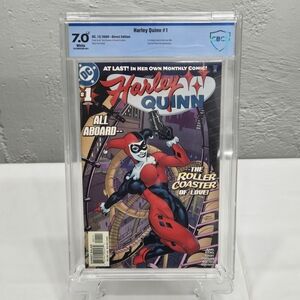 Harley‎ Quinn # 1 CBCS Graded 7.0 DC Comic Book Poison Ivy Batman 2000